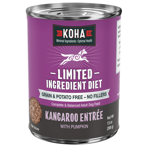 KOHA Limited Ingredient Diet Kangaroo Entree for Dogs 13 oz.