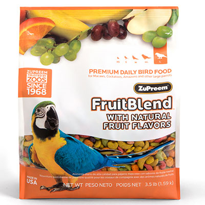 Zupreem FruitBlend Premium Food for Large Birds 3.5 lbs.