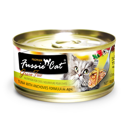 2.82oz Fussie Cat Tuna/Anchovy I010254