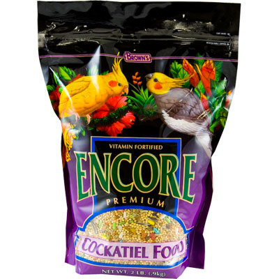 FM Brown‘s Encore Premium Cockatiel Food