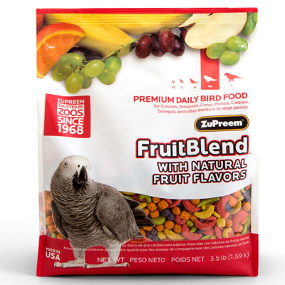 ZuPreem FruitBlend for Medium/Large Birds 3.5 lbs.