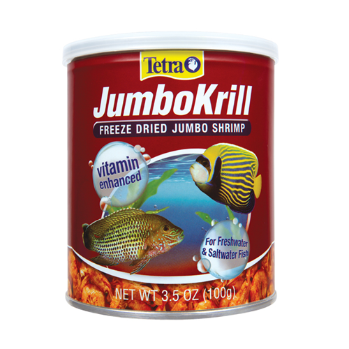 Tetra JumboKrill Freeze Dried Jumbo shrimp 3.5 oz.