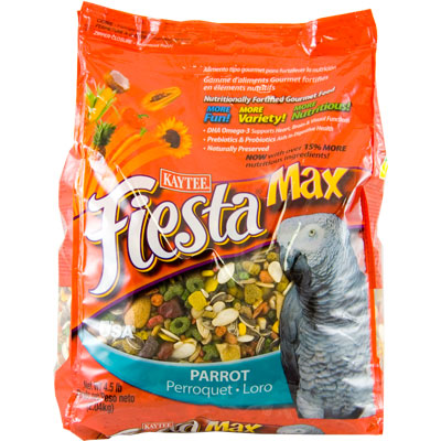 Kaytee Fiesta Max Parrot Food 4.5 lbs.