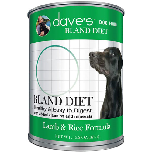 Dave’s Restricted Diet Bland for Dogs Lamb & Rice Formula 13.2 oz