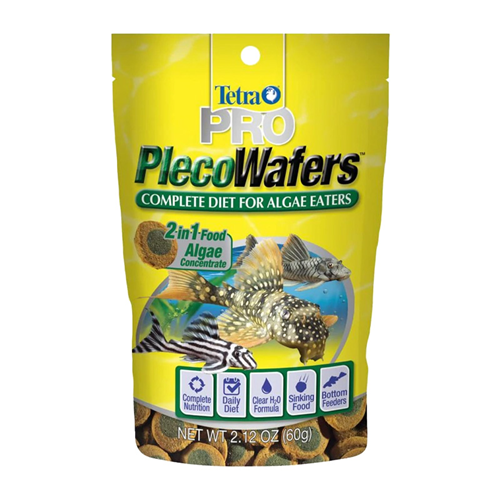 Tetra Pleco Wafers Complete Diet for Algae Eaters 2.12 oz Z04679816447