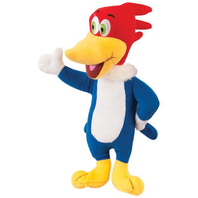 Multipet Woody Woodpecker Dog Toy, 10″