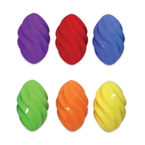 Multipet Ruff Enuff Spiral Football 6.5 in.