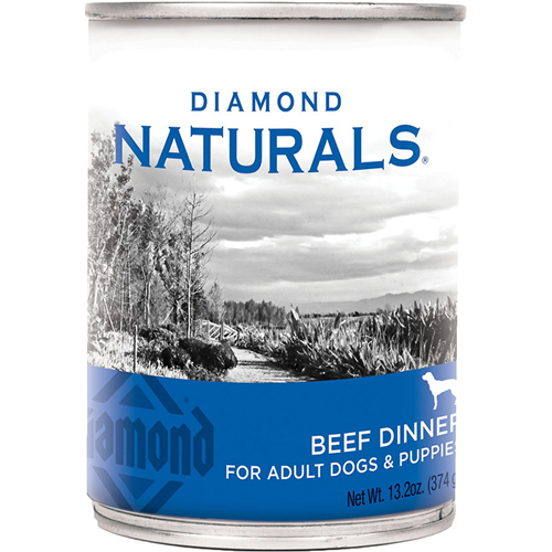 Diamond Naturals Beef Dinner for Adult Dogs & Puppies 13.2 oz. I010716