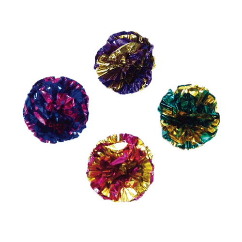 Coastal Turbo Krinkle Ball Cat Toy 1.5″
