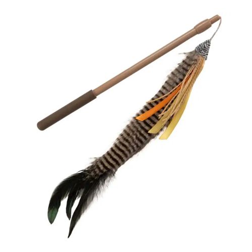 SmartyKat Instincts Fly ‘N Frenzy Extendable Wand Cat Toy