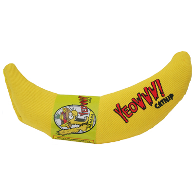 Yeowww!® Banana Catnip Cat Toy 73231