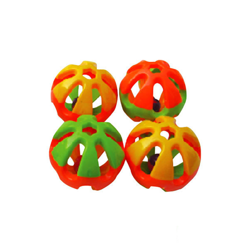 A&E Cage Company Java Wood Happy Beaks Large Round Rattle Foot