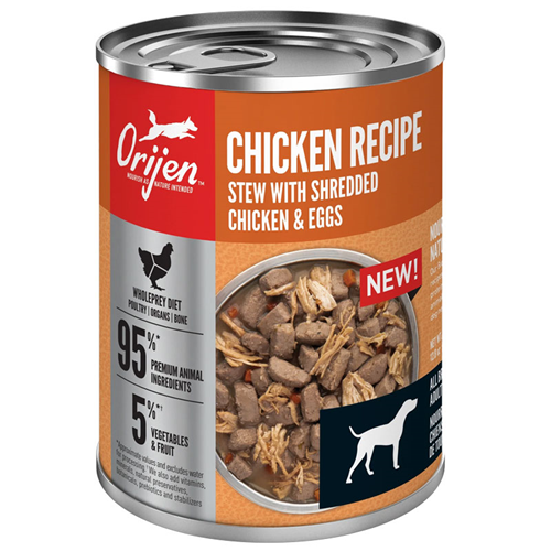 Orijen Chicken Recipe Stew with Shredded Chicken & Eggs 12.8oz