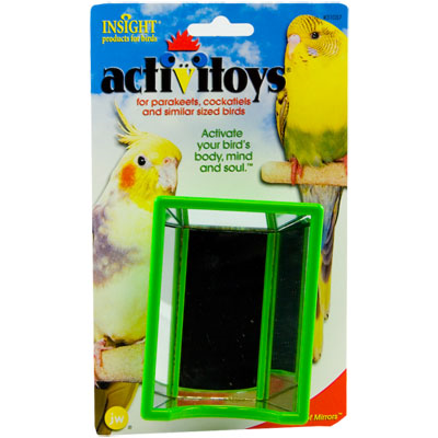 JW Mirror Activitoys Hall of Mirrors for Birds