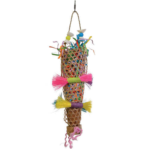 Prevue Pet Products Tropical Teaser Confetti Kazoo Bird Toy