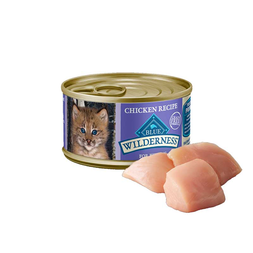 Blue Buffalo Wilderness Chicken Recipe for Kittens 3 oz. I004383