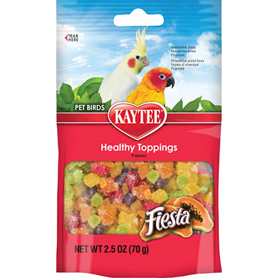 KAYTEE Fiesta Healthy Toppings Papaya Treats for All Birds