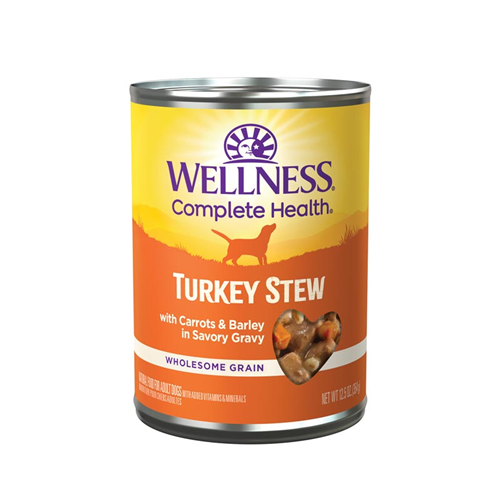 Wellness® Turkey Stew with Barley & Carrots Wet Dog Food 12.5 oz. 94014